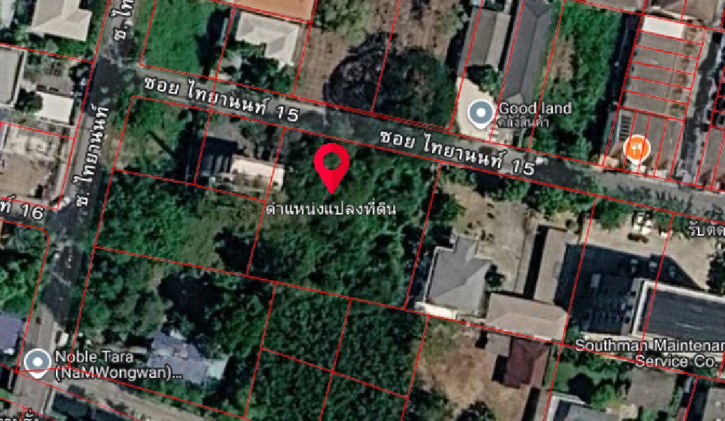 ขายที่ดิน 1 ไร่เปล่า นนทบุรี เคลียร์หน้าดินพร้อม ทำเล Best Location  หน้ากว้างติดถนน 40x40 ม. พร้อมสร้าง
